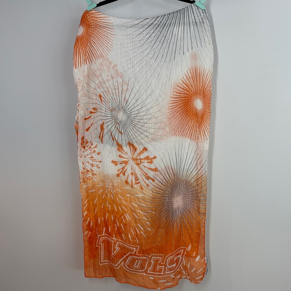 VOLS Big T Sparkly Wrap/Oversized Scarf